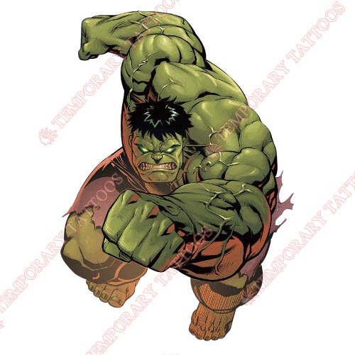 Hulk Customize Temporary Tattoos Stickers NO.169